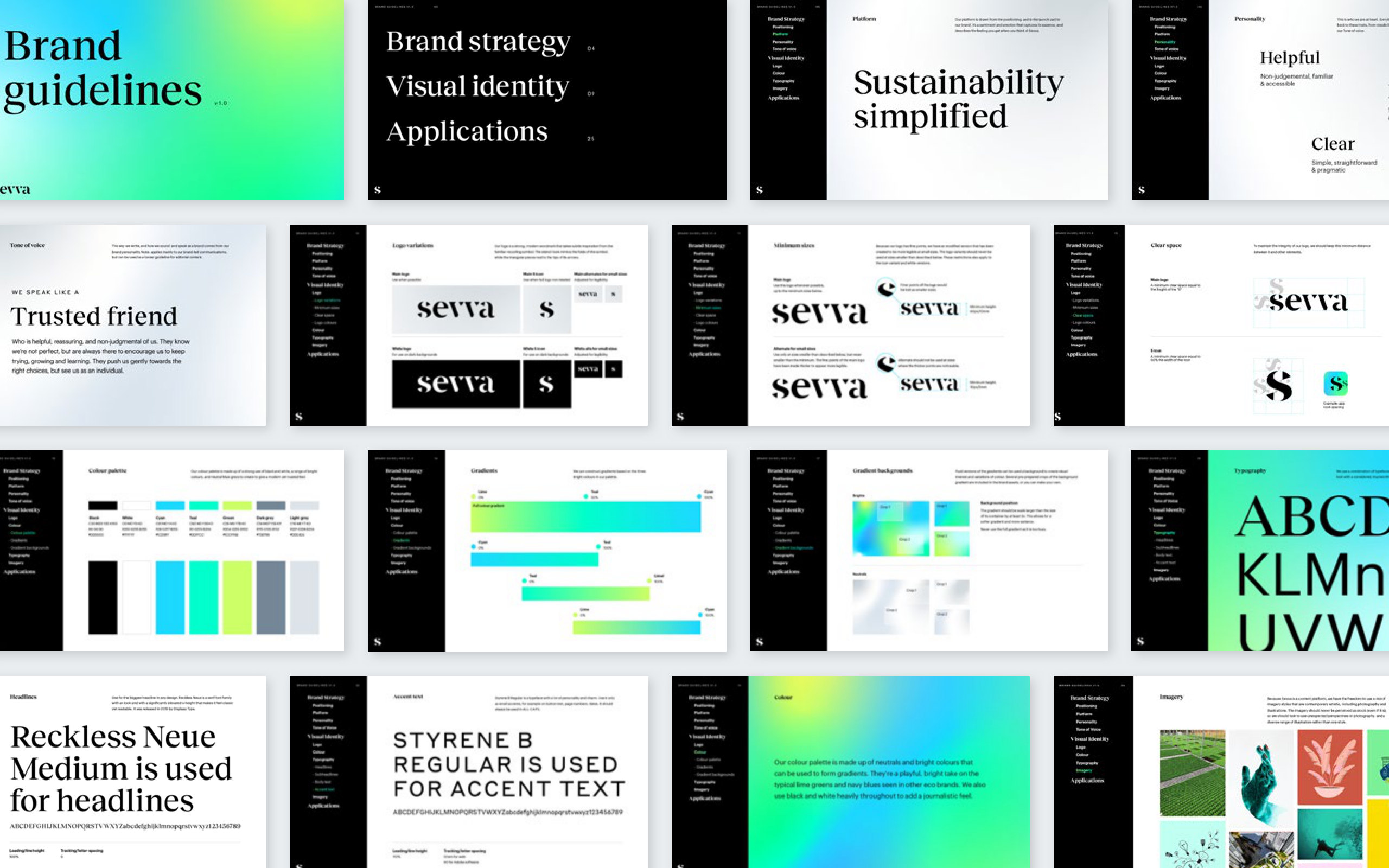 Sevva — Brand & product concepts