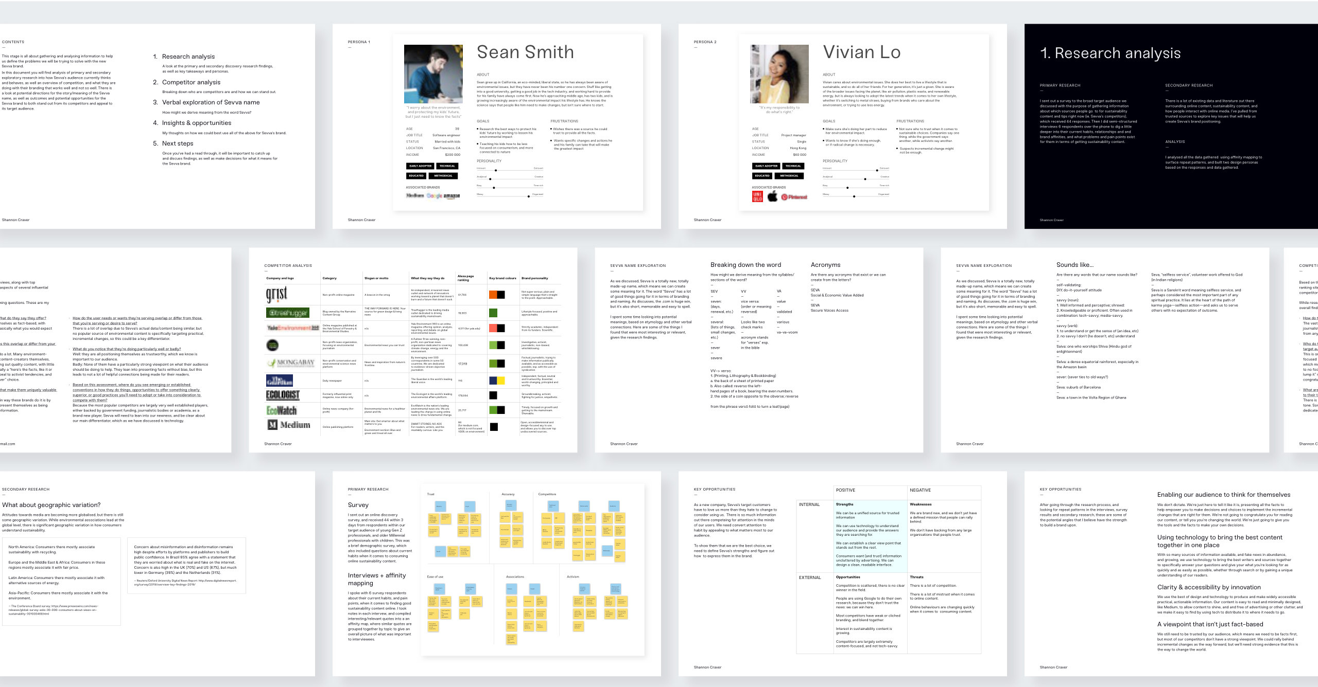 Sevva — UX research outcomes
