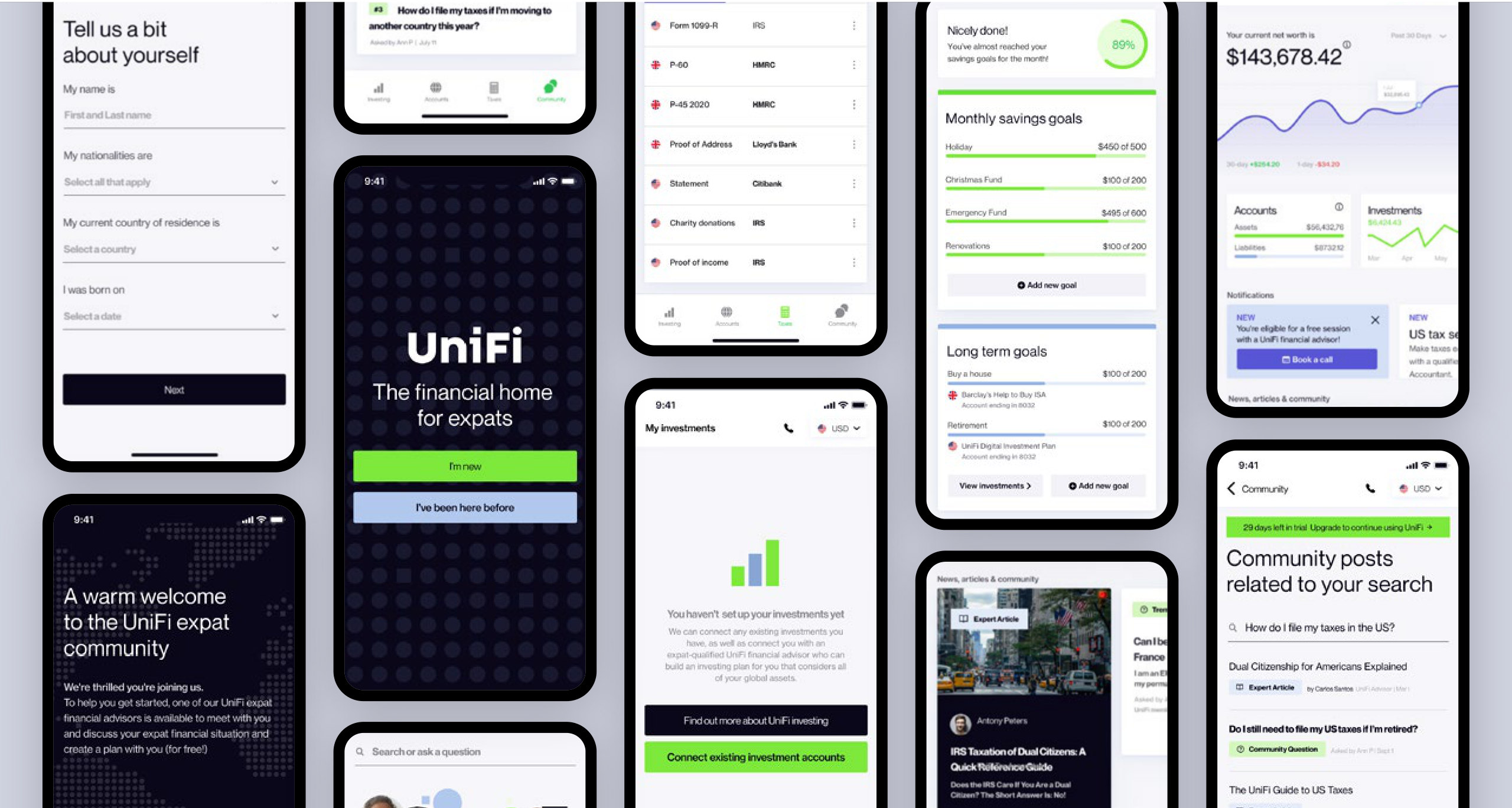 UniFi — Design sprint prototype