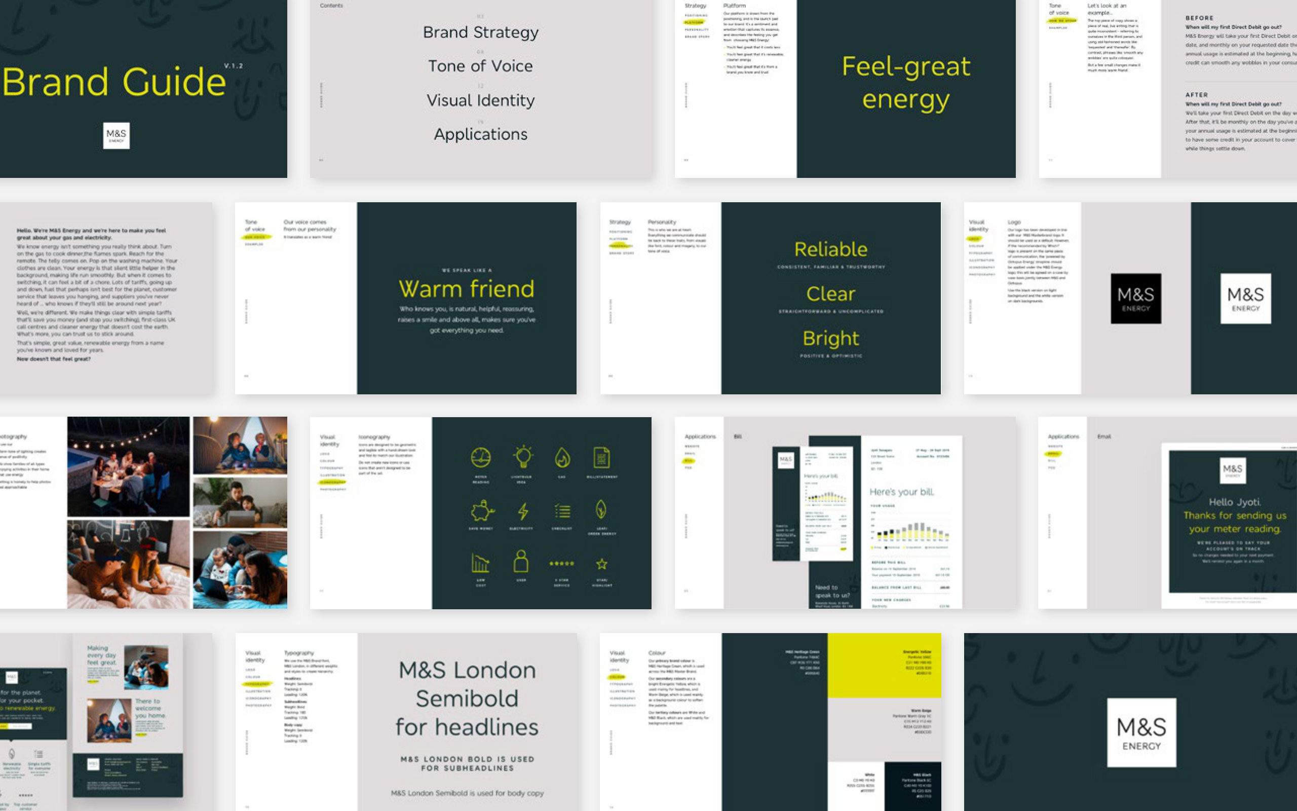 M&S Energy — Website design