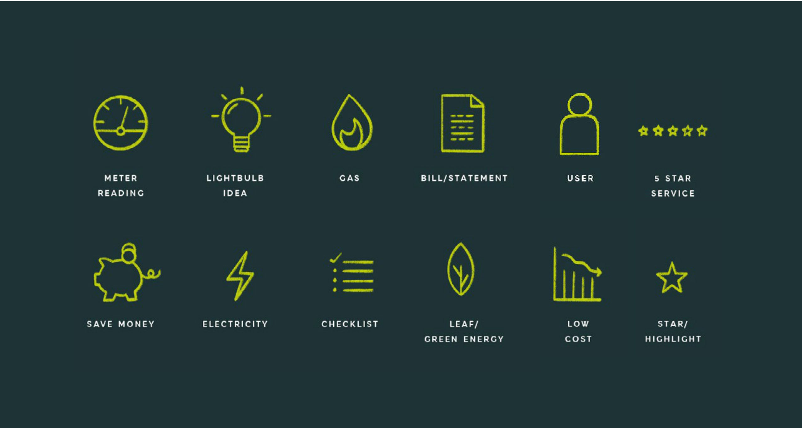 M&S Energy — Icon design